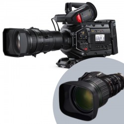 URSA Broadcast G2 + optique x20 Canon KJ20 Blackmagic Design