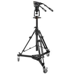7903A Trépied de studio bol 100mm, colonne pneumatique charge max 15kg E-Image