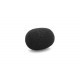 Bonnettes anti-vent, noir, 5 pcs