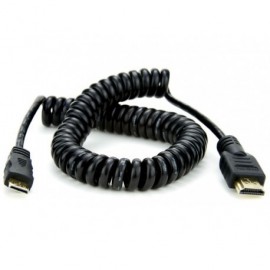 HDMI A Standard - HDMI C Mini Torsadé 50-65 cm Atomos