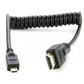 HDMI A Standard - HDMI D Micro Torsadé 30 cm Atomos
