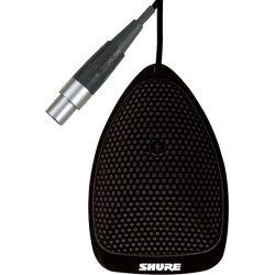MX391-C - Micro effet de surface noir cardioïde SHURE
