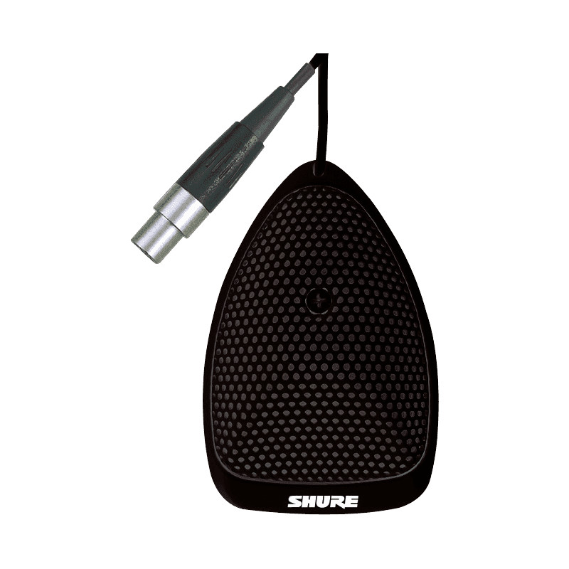 MX391-C - Micro effet de surface noir cardioïde SHURE MX391-C - Micro effet de surface noir cardioïde SHURE