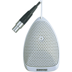 MX391W-A/S - Micro effet de surface blanc supercardio SHURE