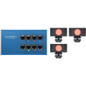 ETH-TALLY-LINK-V2-X3 - Kit 1x Tally Box + 3x Lumières Tally SKAARHOJ
