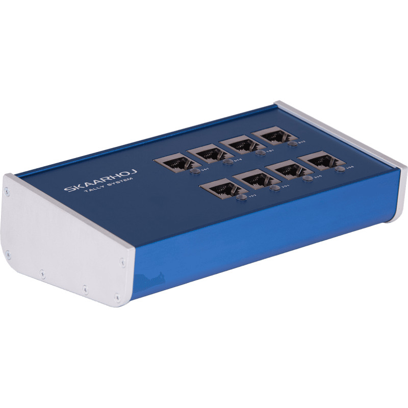 ETH-TALLY-LINK-V2 - Tally Box Interface Ethernet Tally SKAARHOJ ETH-TALLY-LINK-V2 - Tally Box Interface Ethernet Tally SKAARHOJ