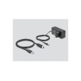 Hub USB 3.2 Gen 1 avec 4 ports + 1 port de chargement rapide + 1 port USB-C PD 3.0 avec interrupteur et voyant Delock