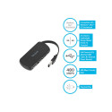 4 Port USB 2.0 Hub Black Targus