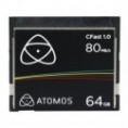 CFast Extreme Pro - 64Go - 80Mb/s - 1.0 Atomos