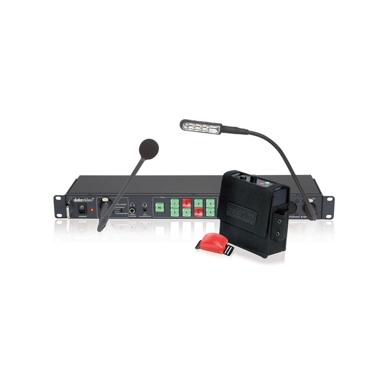 ITC100 Intercom 4 operateurs max 8 DataVideo ITC100 Intercom 4 operateurs max 8 DataVideo