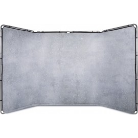 Fond panoramique Limestone 4M + Cadre 4M Manfrotto