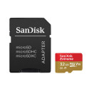 Extreme MicroSD 32 Go V30 UHS-I SanDisk