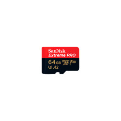 Extreme Pro MicroSD 64 Go V30 UHS-I SanDisk