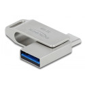 Clé USB 3.2 Gen 1 USB-C + Type-A 32 GB - Boitier métallique Delock