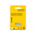 Clé USB 3.2 Gen 1 USB-C + Type-A 64 GB - Boitier métallique Delock