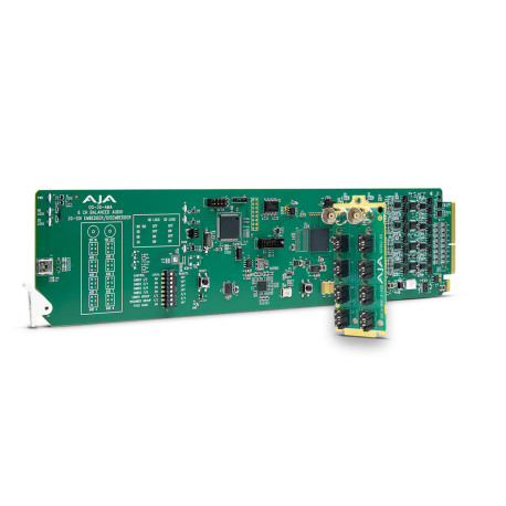 OG-3G-AMA openGear Embedder/Disembedder 3G-SDI vers audio Analogique AJA