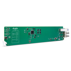 OG-FIDO-2R Multi-Mode LC Fiber to 3G-SDI Receiver with DashBoard Support AJA
