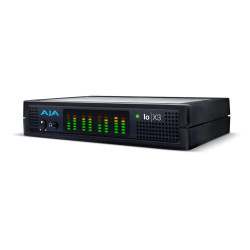 Io X3 Multi-Channel 2K/HD/SD Video I/O over Thunderbolt™ 3 AJA
