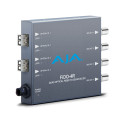 FiDO-4R 4-Channel Single-Mode LC Fiber to 3G-SDI Receiver AJA