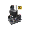 SHOWCAST 100 Bundle with Three PTZ Cameras and Transport Case