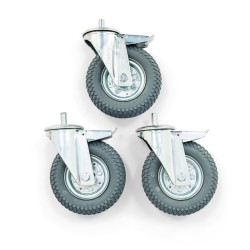WHEEL SET 200 MM W/BRAKES Manfrotto