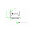 lecteur de carte IDE 44 pin mâle vers Compact Flash Delock