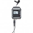 F1-LP Enregistreur de terrain 2 pistes + microphone Lavalier - noir Zoom