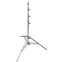 Pied Baby 40, en aluminium et noir Avenger