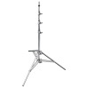 Pied Baby 40, en aluminium et noir