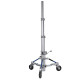 Pied Long John Silver Junior avec roues en mousse