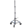Pied Long John Silver Junior avec roues en mousse