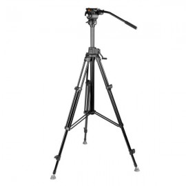 Pied stable avec tete fluide pour cameras PTZ Haut max 2.4m E-Image