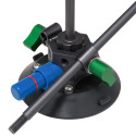 9.Solutions Suction Cup met 3/8" en 1/4" cheeseblock 9.Solutions