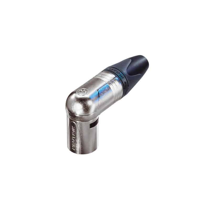 XLR Male Coudé orientable à souder Neutrik XLR Male Coudé orientable à souder Neutrik