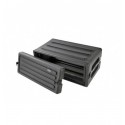 Roto-molded 10,7" 4U peu profond SKB