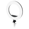Round Vlogger 18-inch LED Set PRO with Bag - Noir