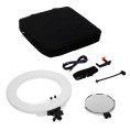 Round Vlogger 18-inch LED Set PRO with Bag - Blanc Caruba