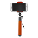 Selfie Stick Plug & Play - Orange Caruba