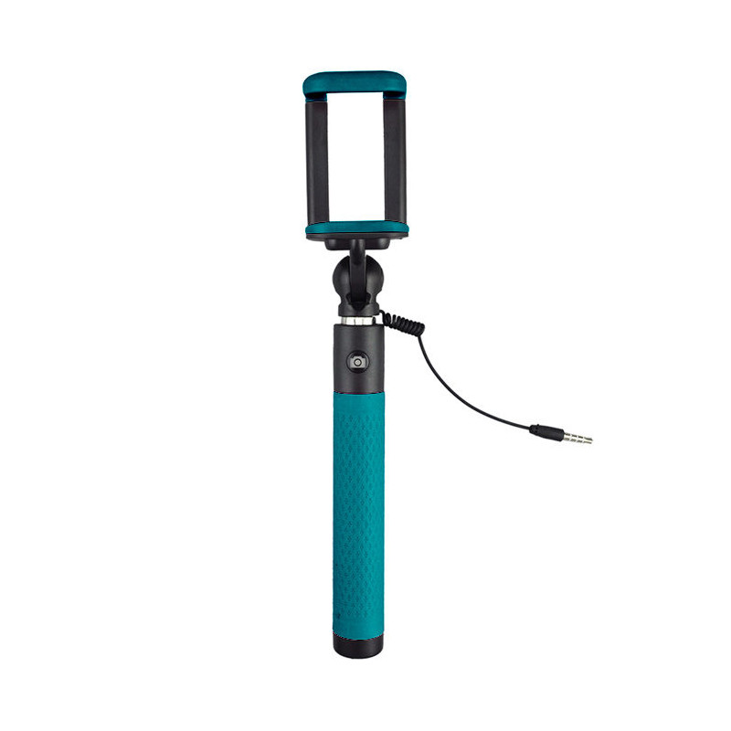 Selfie Stick Plug & Play - Bleu Caruba Selfie Stick Plug & Play - Bleu Caruba