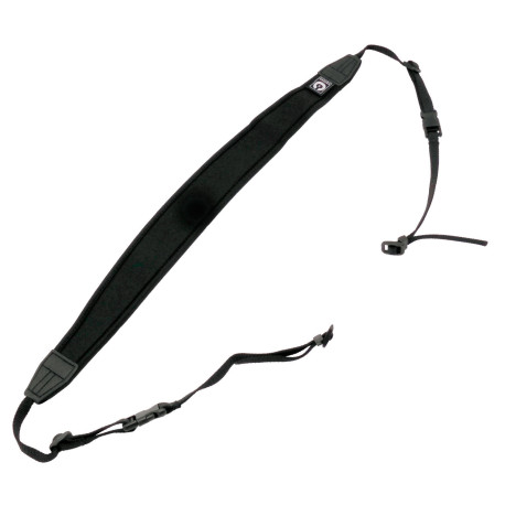 Camera Neckstrap - extra long + Quick release (Noir) Caruba