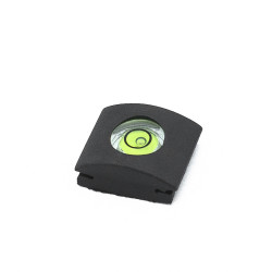Hot Shoe Cap avec niveau à bulle courbé Caruba