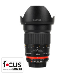 35 mm F1.4 ED AS UMC monture E APS-C Samyang