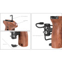 3323 Threaded Side Handle met Record Start/Stop Remote Trigger SmallRig