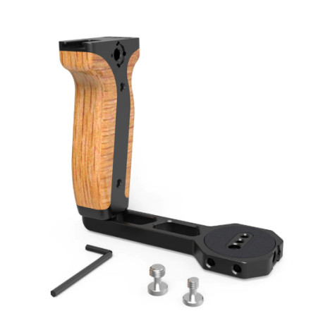2222 Poignée latérale universelle en bois pour Ronin / Zhiyun / Feiyu SmallRig