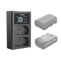 4084 Chargeur double pour batteries de type Canon LP-E SmallRig