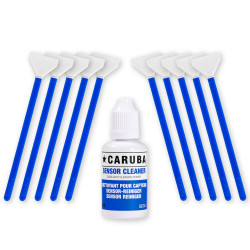 Kit Spatules de nettoyage 24mm + Flacon de nettoyage 30ml Caruba