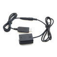 Sony NP-FW50 Full Decoding Dummy Battery + 5V 2A single USB cable Caruba