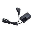 Canon LP-E6 Full Decoding Dummy Battery + D-TAP B Type Port (straight cable) Caruba