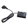 Canon LP-E6 Full Decoding Dummy Battery + D-TAP B Type Port (straight cable) Caruba