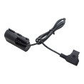 Canon LP-E6 Full Decoding Dummy Battery + D-TAP B Type Port (straight cable) Caruba